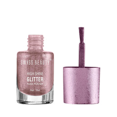 Swiss Beauty High Shine Glitter Nail Polish Shade No.  02