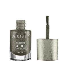 Swiss Beauty High Shine Glitter Nail Polish Shade No. 03