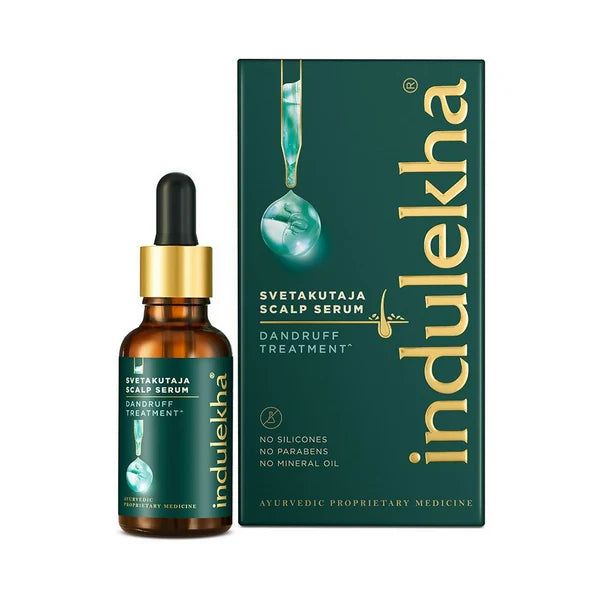 Indulekha Svetakutaja Scalp Serum  for Dandruff Treatment  – 30ml
