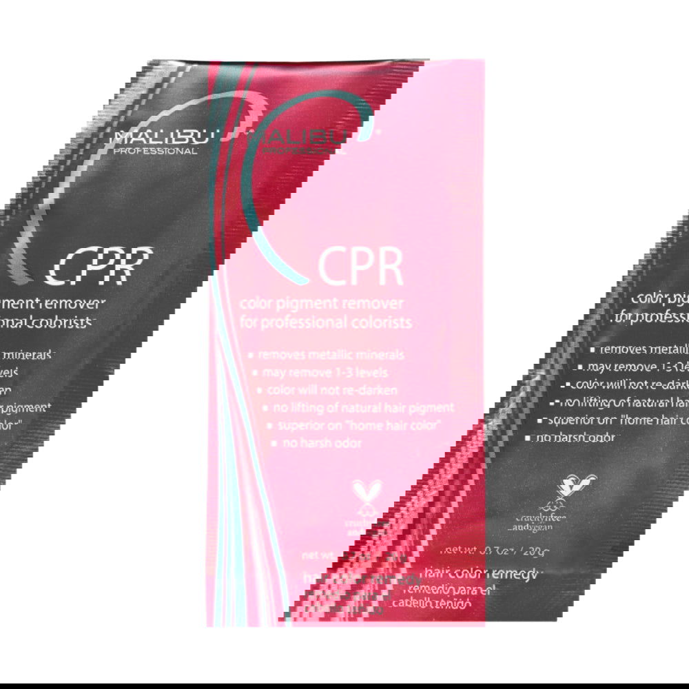 Malibu C Colour Pigment Remover Sachet 20g (RED) - Kess Hair and Beauty