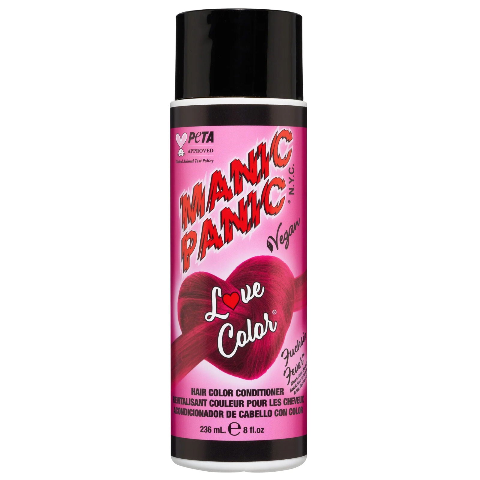 Manic Panic Love Color  Pink Passion 236ml - Kess Hair and Beauty
