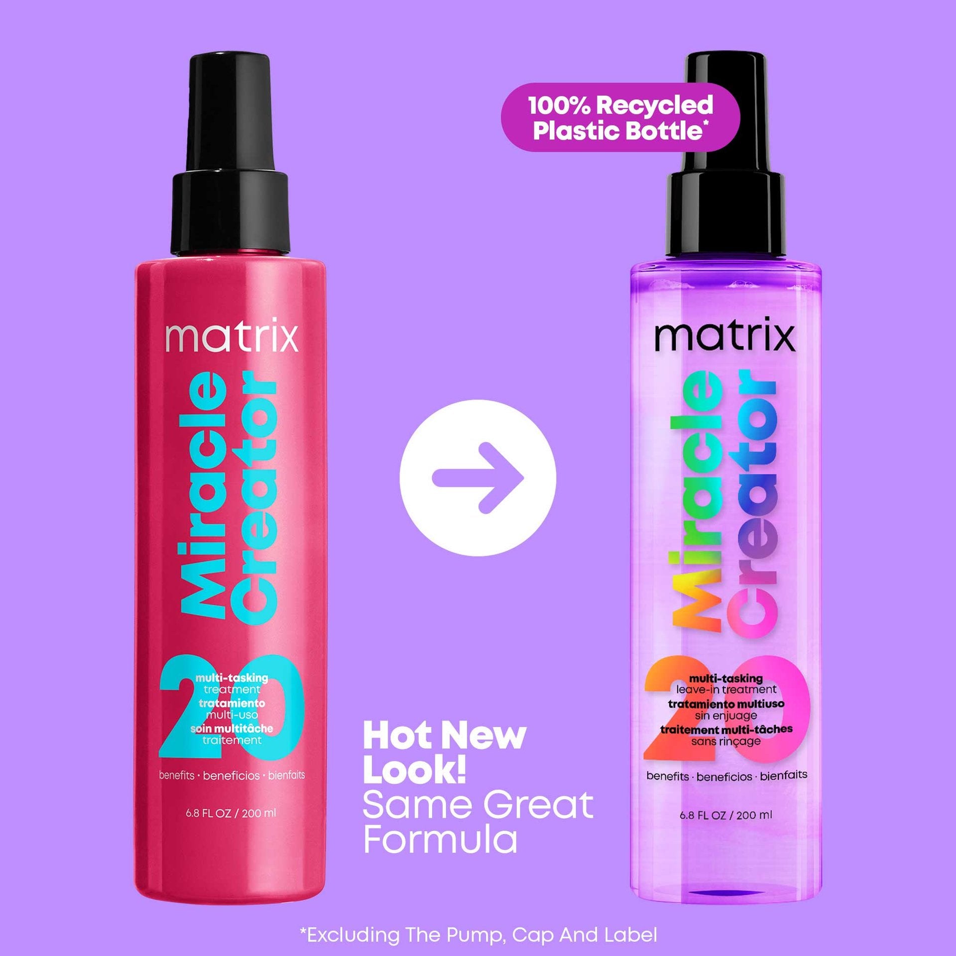 Matrix Total Results Miracle Creator 200ml - Nourish, Shine, Smooths, Heat Protect, Anti-Frizz