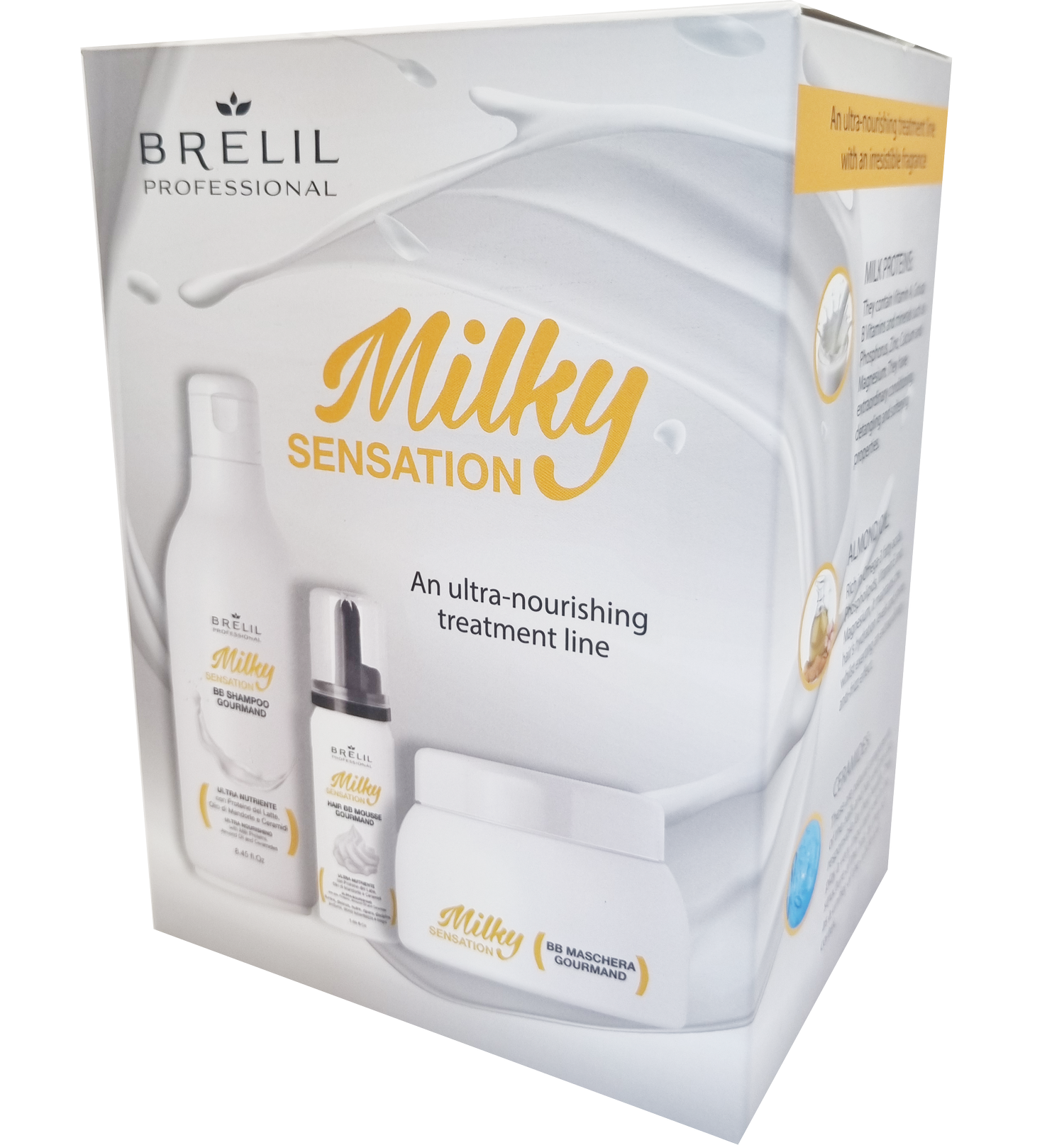 Brelil Milky Sensation Trio Gift Pack - Kess Hair and Beauty