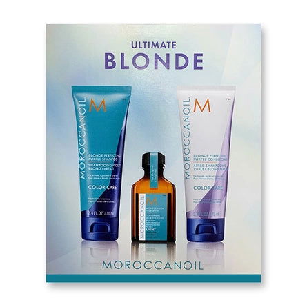 Moroccanoil Ultimate Blonde Pack Travel Set - Kess Hair and Beauty