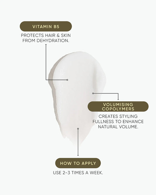 Hair conditioner usage infographic with vitamin B5 and how to apply text