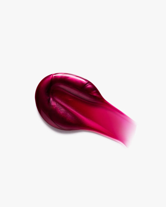 Rose blonde shampoo gel-like swatch in rose pink and magenta