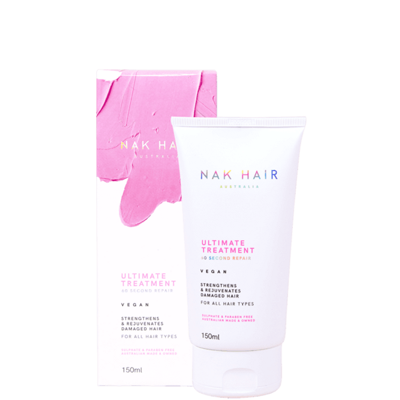 NAK 60 Second Ultimate Treatment 150ml - Kess Hair and Beauty