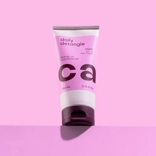 Leave-in detangling conditioner tube with flip-top cap, 200 mL