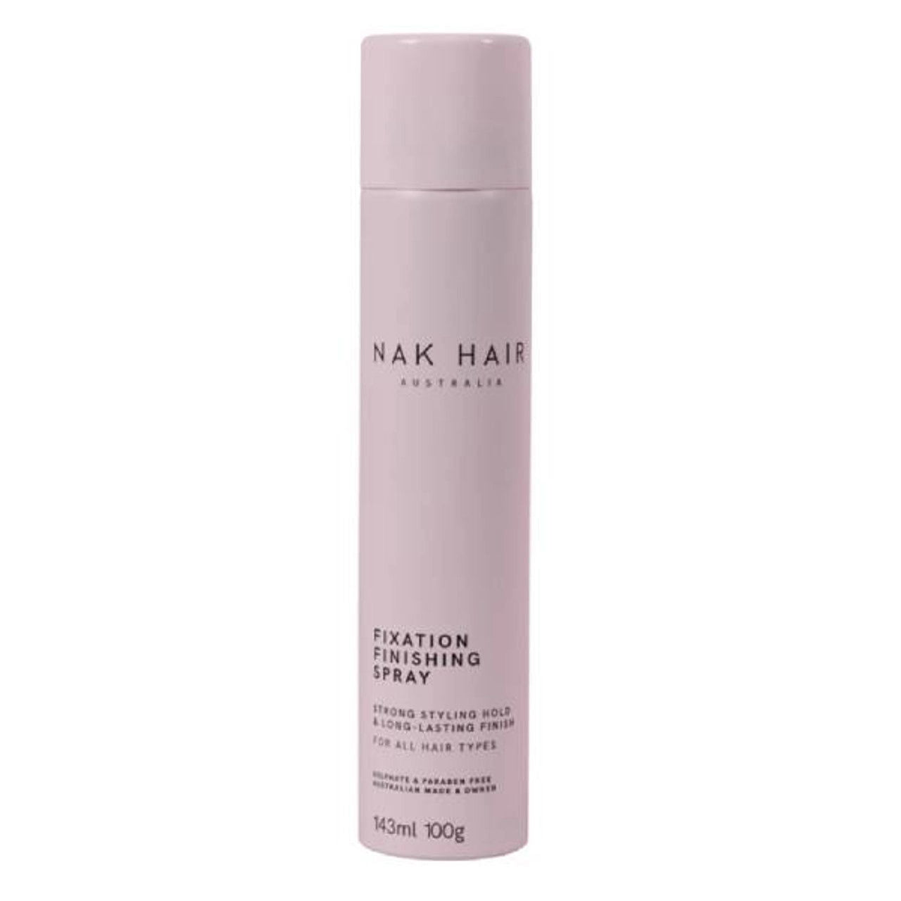 NAK Hair Fixation Finishing Spray TRAVEL 100g - Kess Hair and Beauty