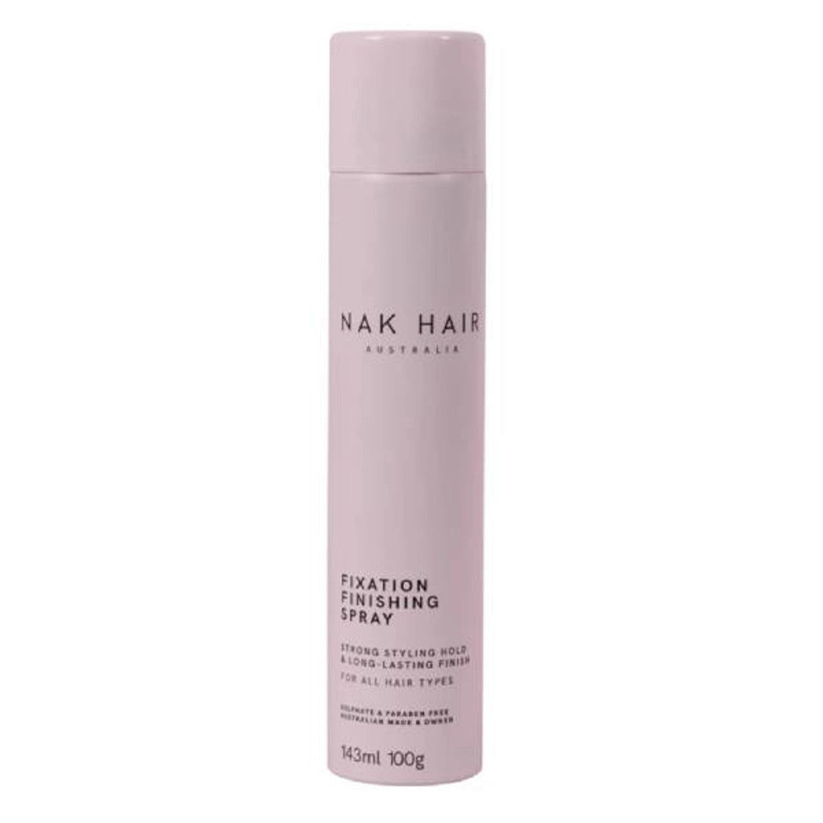 NAK Hair Fixation Finishing Spray TRAVEL 100g - Kess Hair and Beauty