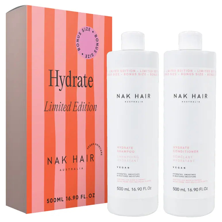 NAK Hair Hydrate 500ml Duo