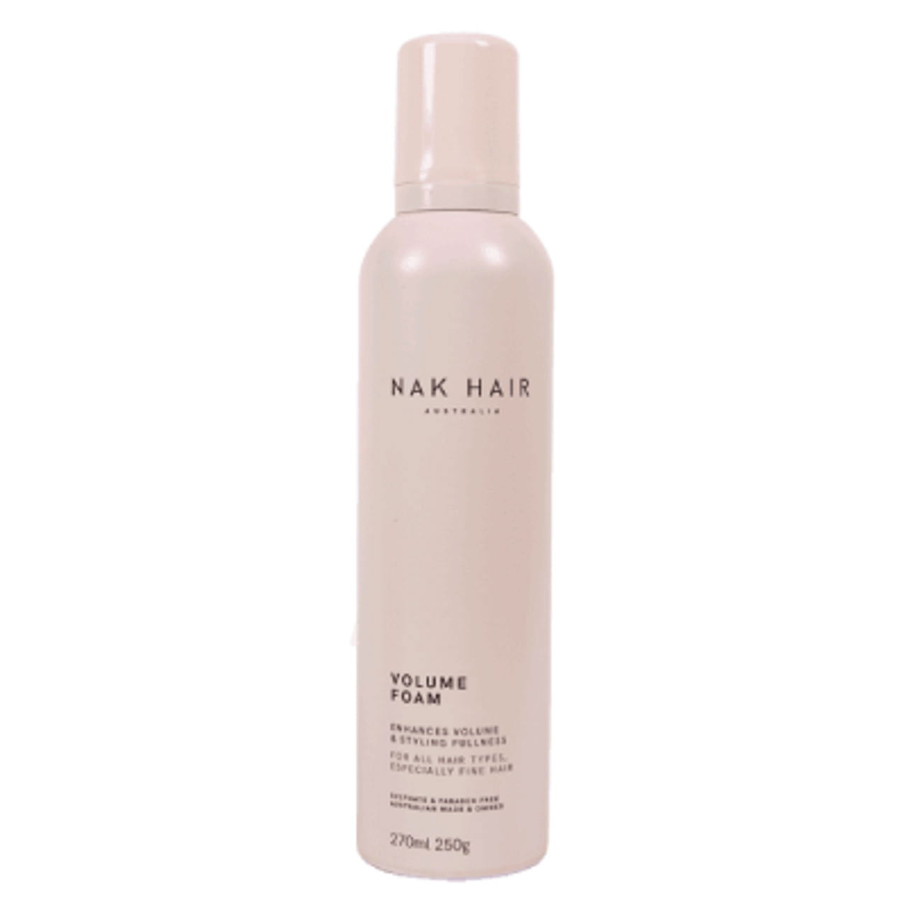 NAK Hair Volume Foam 250g - Kess Hair and Beauty