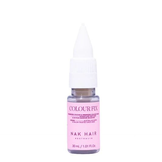 NAK Hair Colour Fix serum bottle with dropper, 30 ml