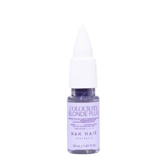 NAK Hair Colour Fix Blonde Plus bottle with dropper, 30 ml