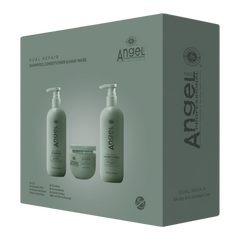 Angel Professional Deep Sea Dual Repair Shampoo, Conditioner & Mask Holiday Gift Set 2026