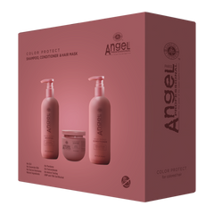 Angel Professional Deep Sea Color Protect Shampoo, Conditioner & Mask Holiday Gift Set 2026