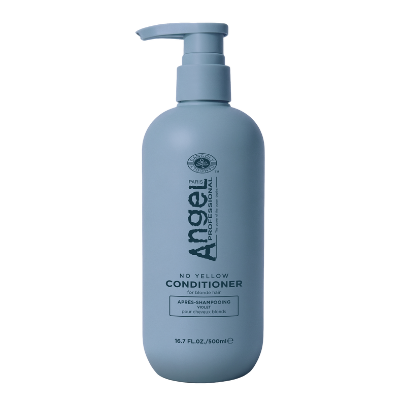 Blue conditioner bottle with pump, No Yellow Conditioner label, 500 ml