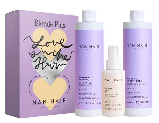 NAK Hair Blonde Plus Trio Pack - Kess Hair and Beauty