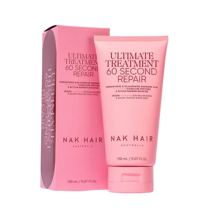 Nak Signature Ultimate Treatment 60 Second Repair Strenghtens & Rejuvenates Damaged Hair 150ml