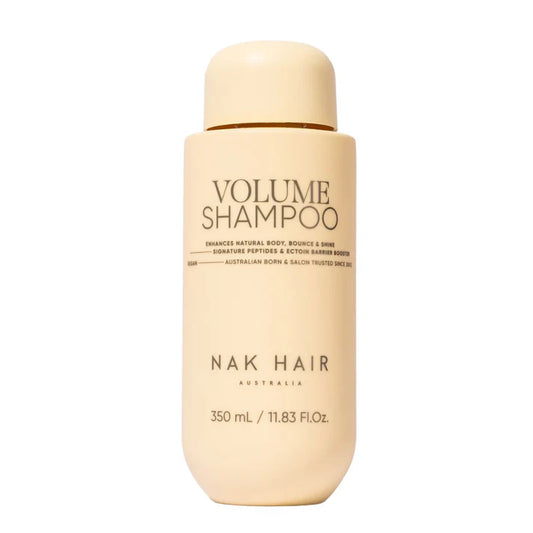 Volume shampoo 350 ml bottle with pump, front label