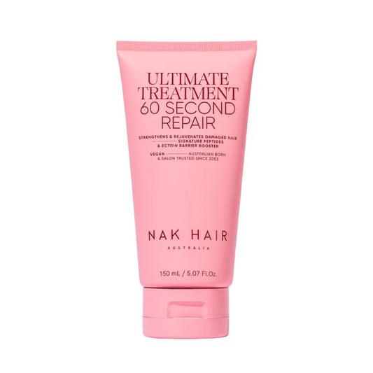 Hair repair treatment tube, pink, with cap base, 150 ml