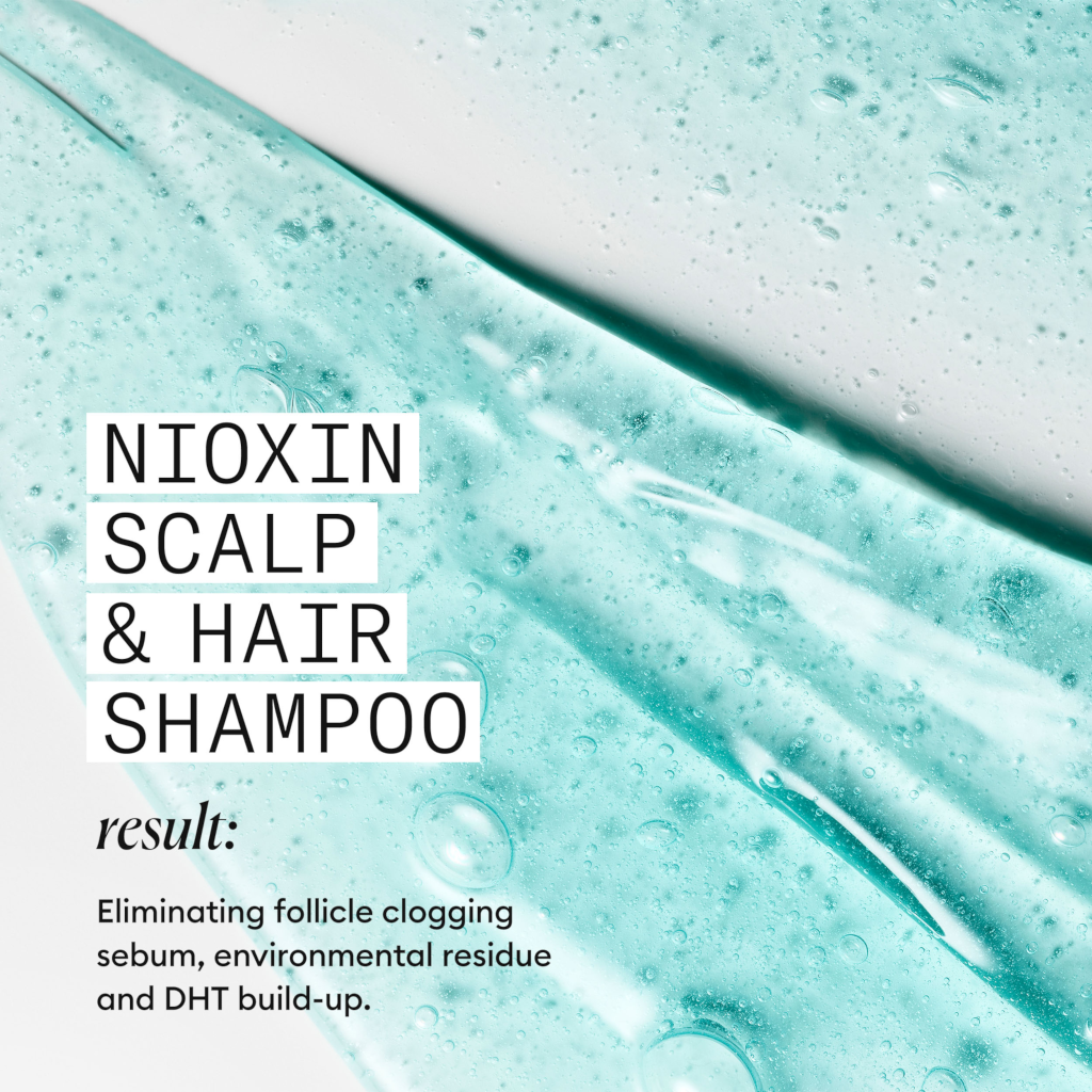 Nioxin System 3 Scalp + Hair Thickening Shampoo for Damaged Hair with Light Thinning 1 Litre