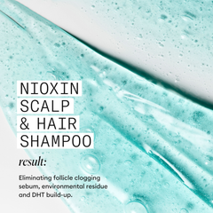 Nioxin System 3 Scalp + Hair Thickening Shampoo for Damaged Hair with Light Thinning 1 Litre