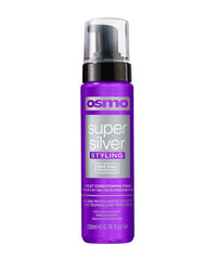 Osmo Super Silver Violet Conditioning Foam 245ml - Kess Hair and Beauty