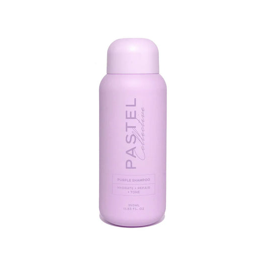 Pastel Collective shampoo bottle, lavender pastel with cap, 350 ml
