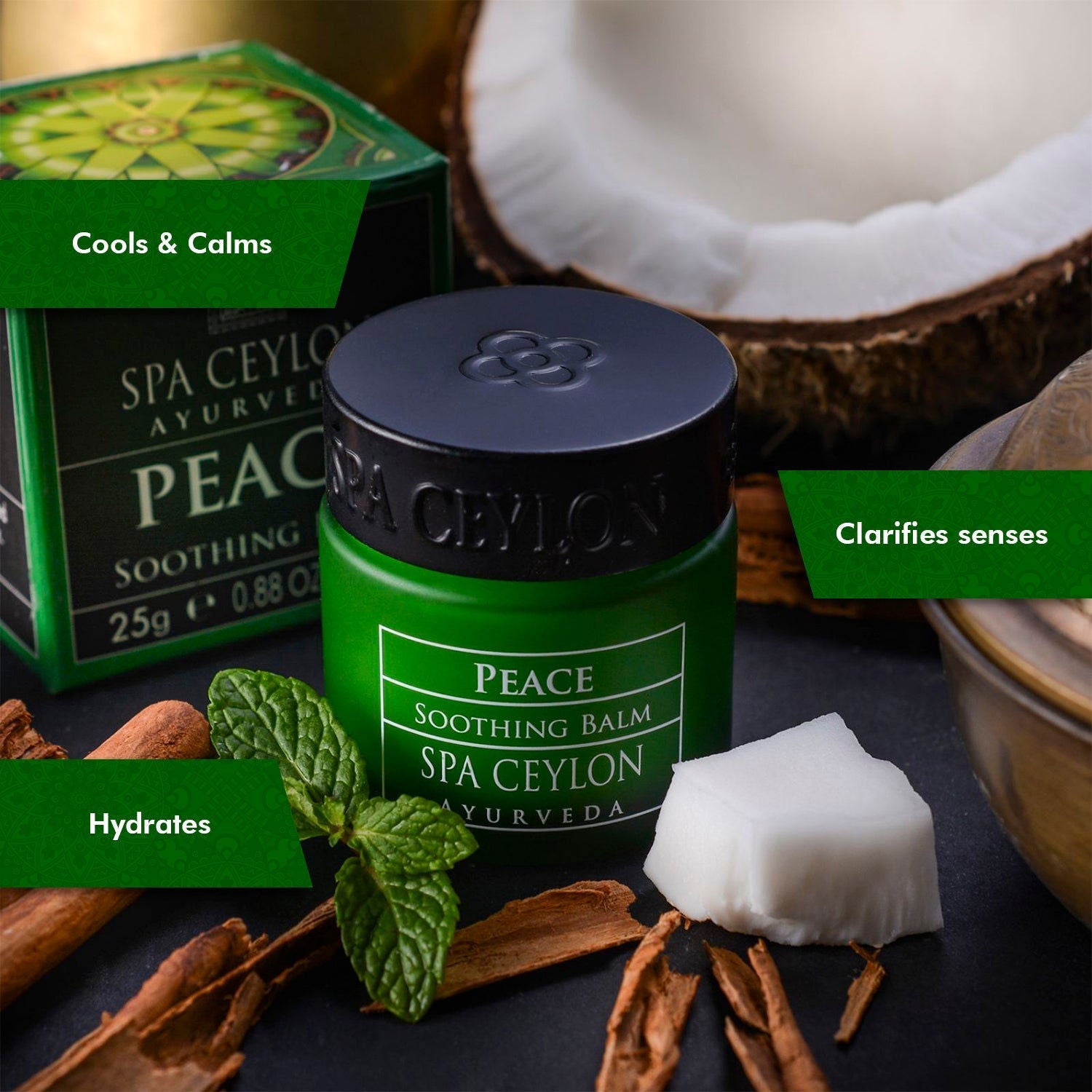 PEACE - Soothing Balm 25g - Kess Hair and Beauty