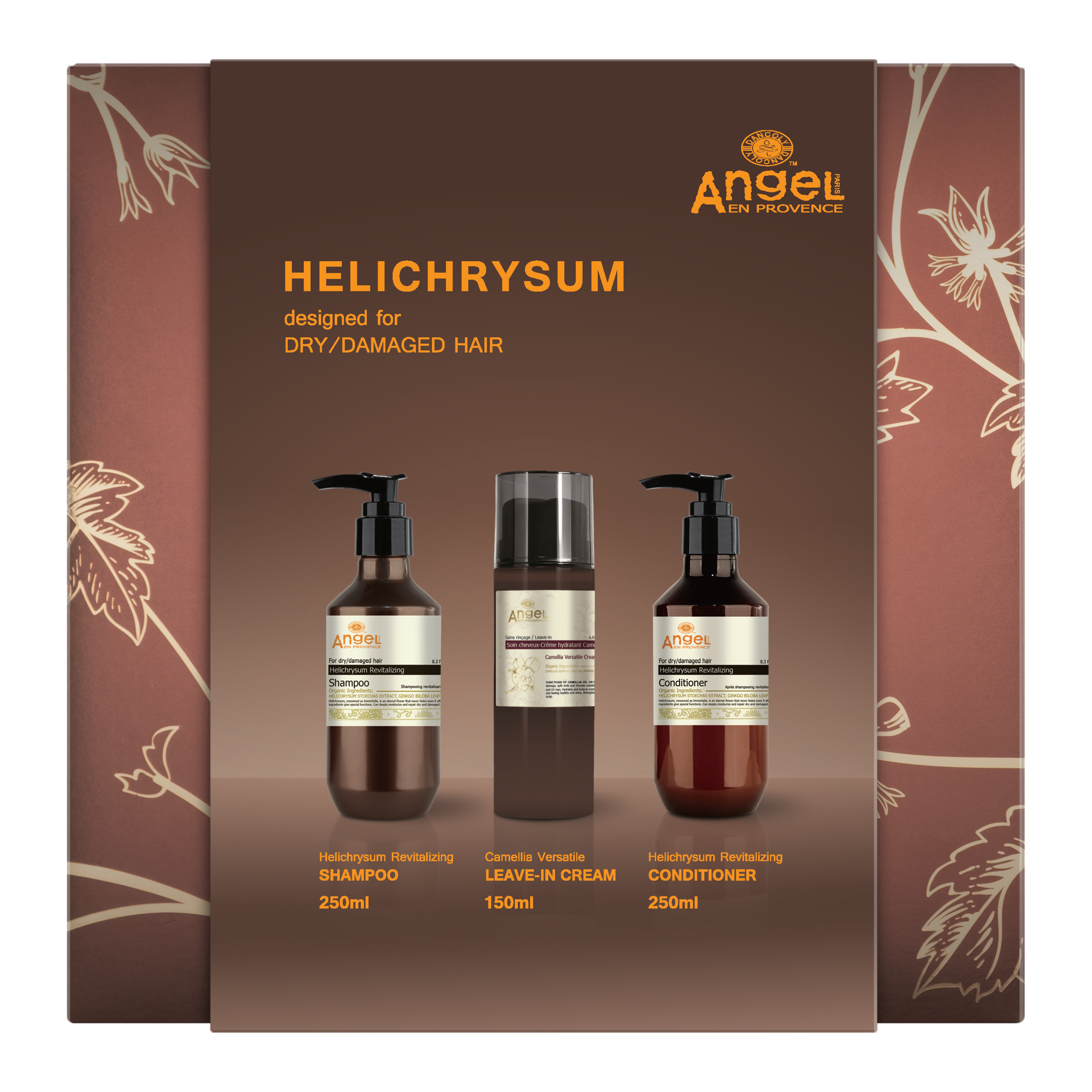 Angel En Provence Helichrysum Revitalizing Duo + Camellia Versatile Repair Cream Holiday Gift Set 2026