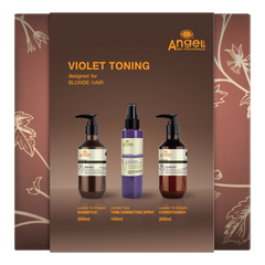 Angel En Provence Lavender Violet Toning Shampoo, Conditioner & Tone Correcting Spray Holiday Gift Set 2026