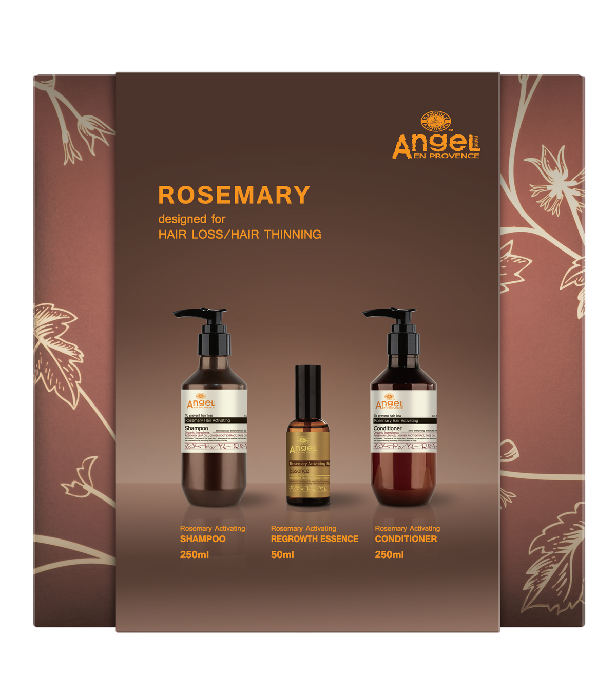 Angel En Provence Rosemary Hair Activating Shampoo, Conditioner & Regrowth Essence Holiday Gift Set 2026