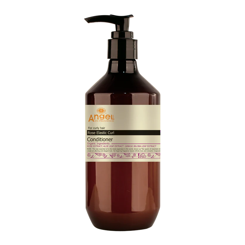 Angel En Provence- ROSE ELASTIC Curl Shampoo & Conditioner 400ml Bundle