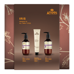 Angel En Provence Iris Body Lotion, Shea Butter Hand Cream & Iris Body Wash Holiday Gift Set 2026
