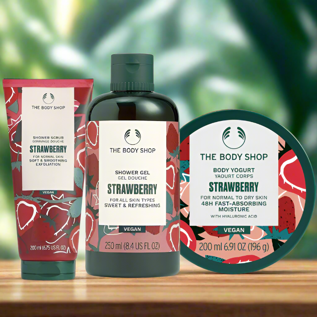 The Body Shop - Strawberry Shower Set