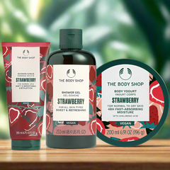 The Body Shop - Strawberry Shower Set