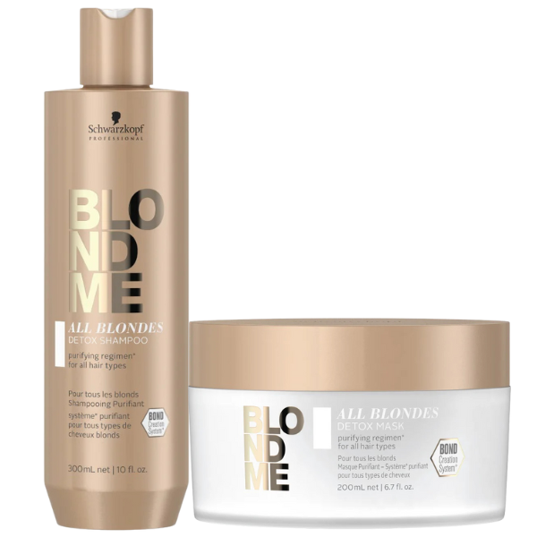 Schwarzkopf - Blondme All Blondes Detox Shampoo & Mask Bundle