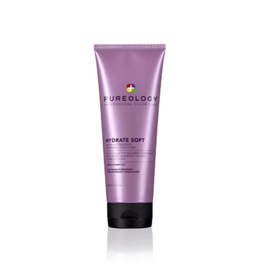 Pureology Hydrate Soft softening treatment tube, purple squeeze container with label