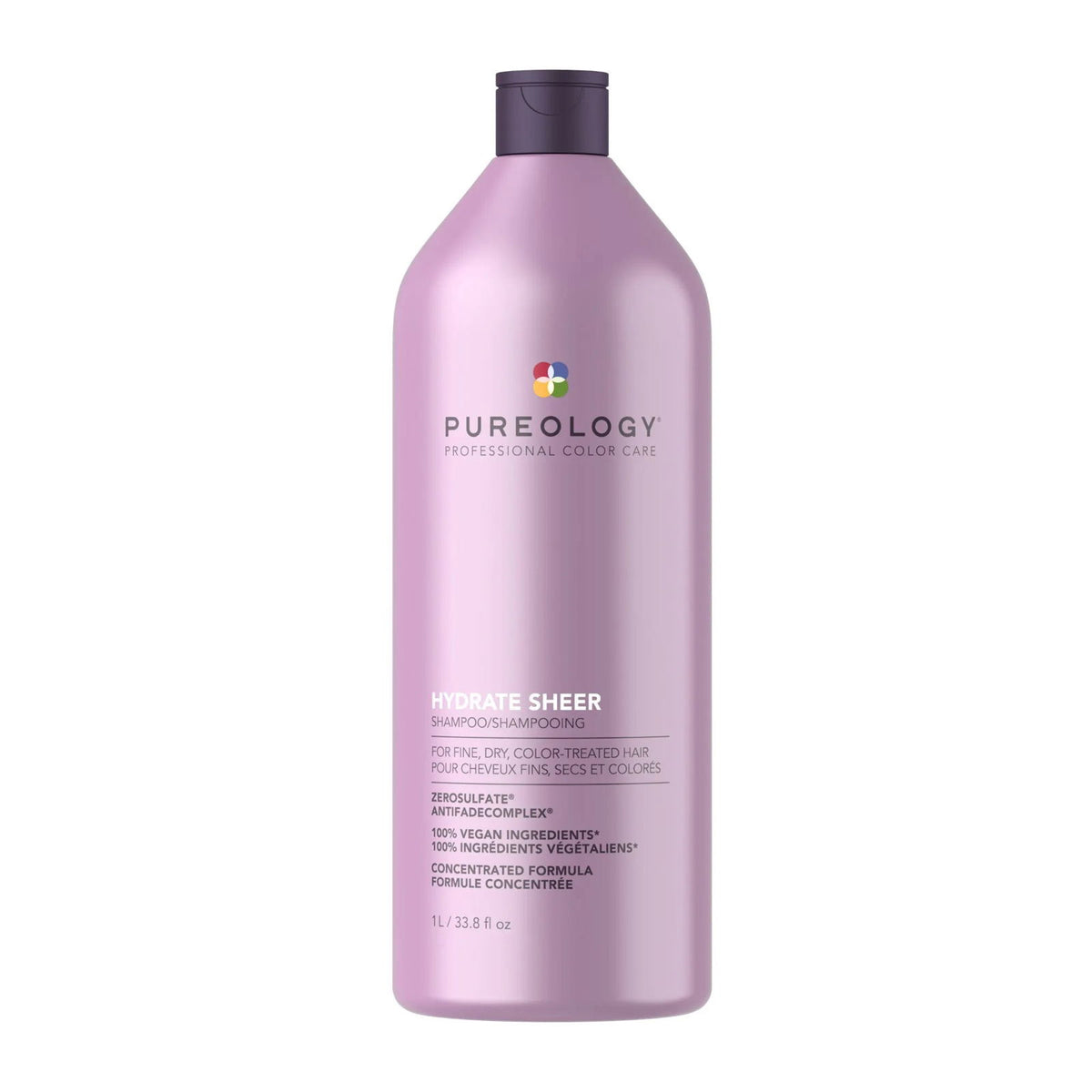 Pureology Hydrate Sheer Shampoo 1000ml - Kess Hair and Beauty