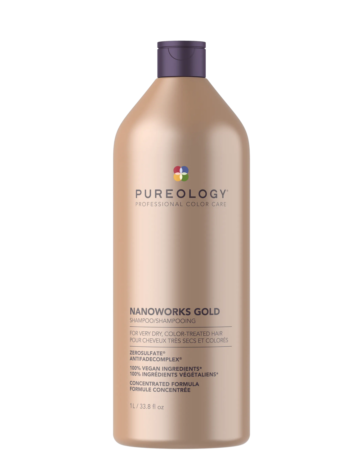 Pureology Nanoworks Gold Shampoo 1000ml - Kess Hair and Beauty