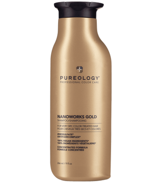 Pureology Nanoworks Gold Shampoo 266ml - Kess Hair and Beauty