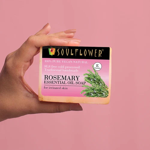 SoulFlower - Rosemary Oil Soap for Intense Nourishment 150g