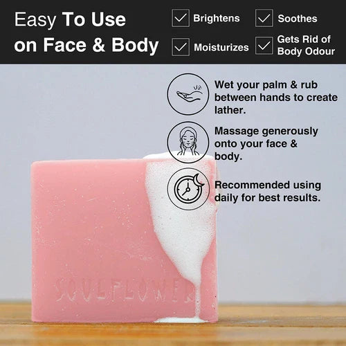 SoulFlower - Rosemary Oil Soap for Intense Nourishment 150g