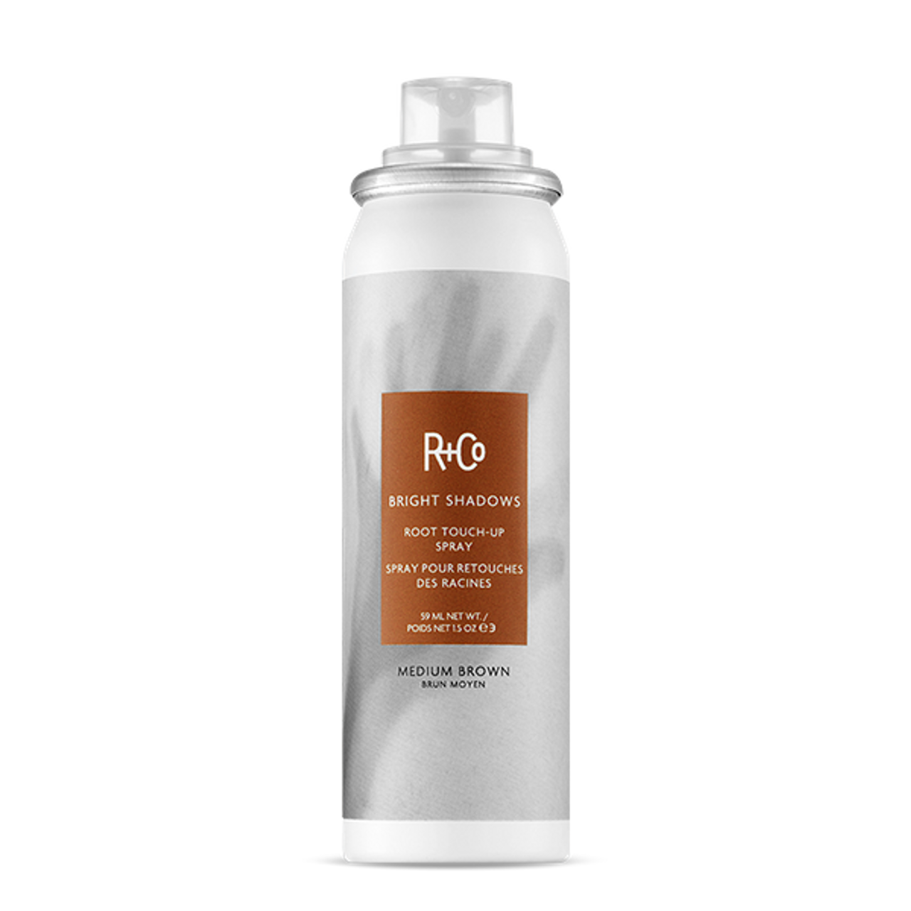 R+Co Bright Shadows Root Touch Up - MEDIUM BROWN - Kess Hair and Beauty