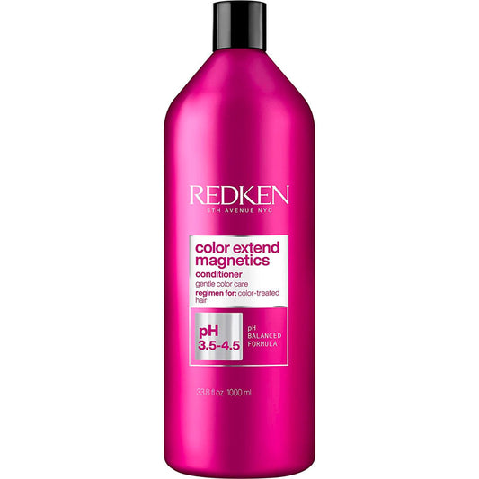 Redken color extend magnetics conditioner bottle, pink, 1L