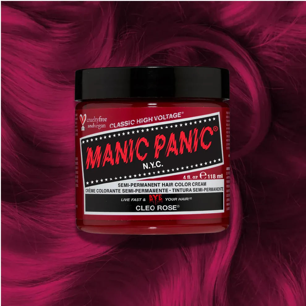 Manic Panic Classic High Voltage Semi-Permanent Hair Colour 118ml – Cleo Rose