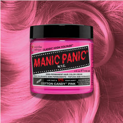 Manic Panic Classic High Voltage Semi-Permanent Hair Colour 118ml – Cotton Candy Pink