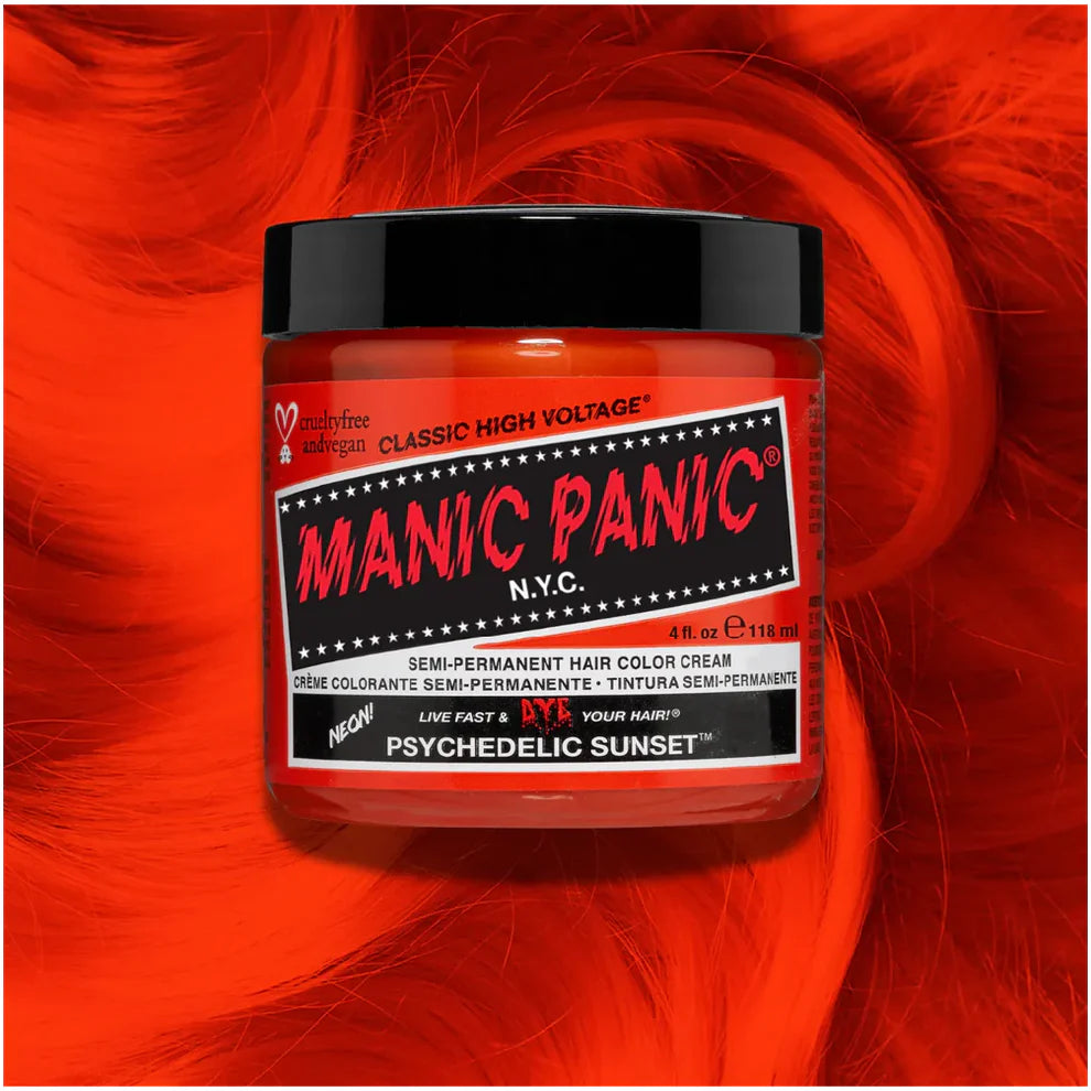 Manic Panic Classic High Voltage Semi-Permanent Hair Colour 118ml – Psychedelic Sunset