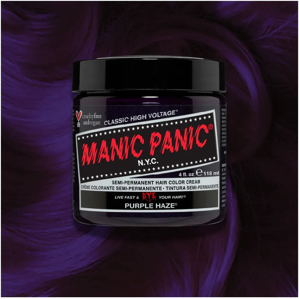 Manic Panic Classic High Voltage Semi-Permanent Hair Colour 118ml – Purple Haze